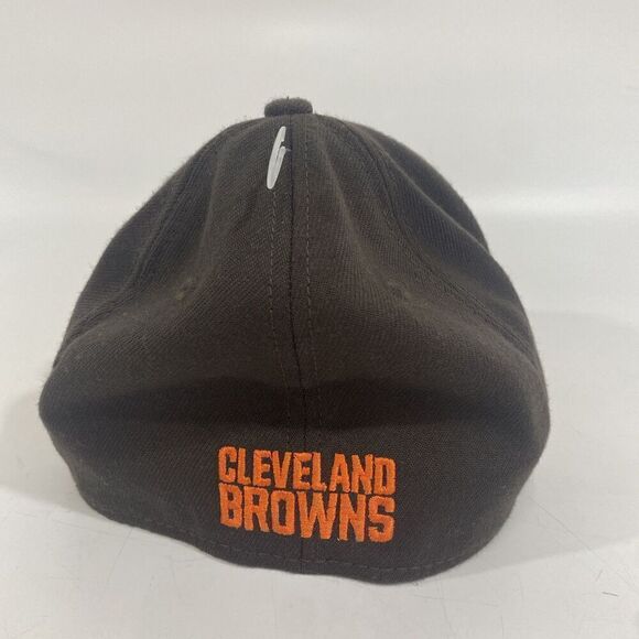 New Era 39Thirty Hat Cap Cleveland Browns Embroidered Medium Large M/L Fitted - Picture 3 of 9